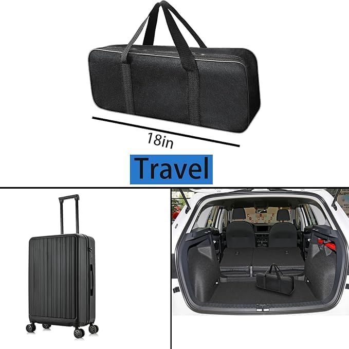 Fishing Pole Combo, 6.9ft 2Pcs Telescopic Rods Set, Collapsible Carbon Fiber Fishing Rods, 2PCS Spinning Reel Set with Carrier Bag Freshwater Fishing Rod and Reel Combos Kits - Image 5